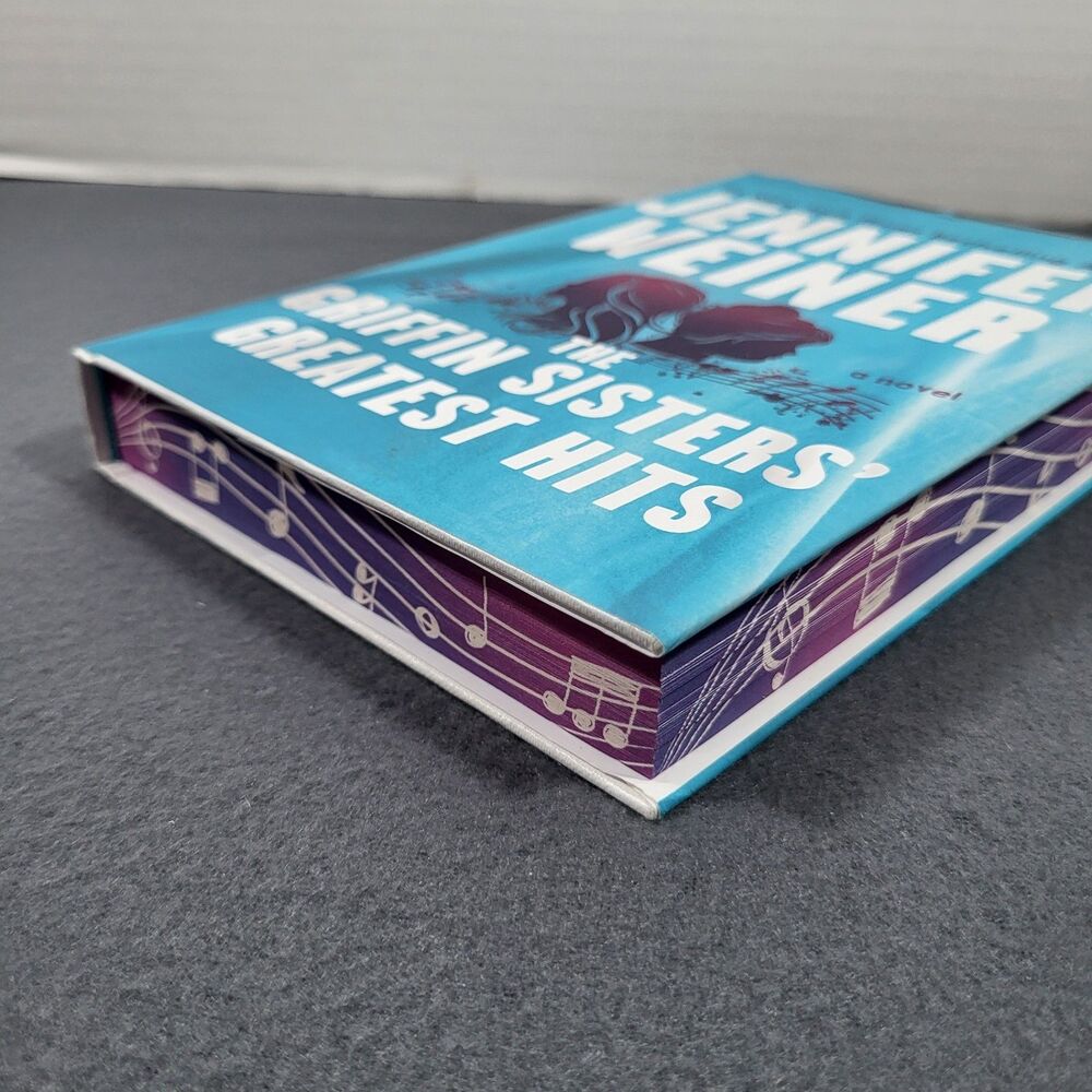 The Griffin Sisters' Greatest Hits Jennifer Weiner Hardcover Sprayed Edges VG